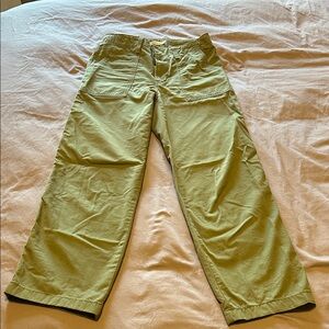 Levi's Olive Green Straight Leg Women's Pants
